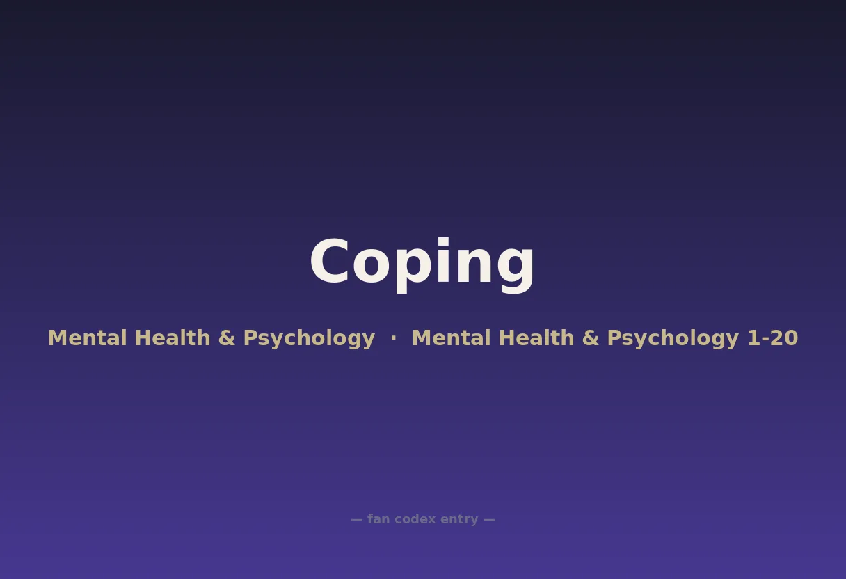 Coping